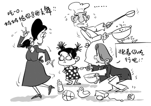 被饮食早就肥胖孩子